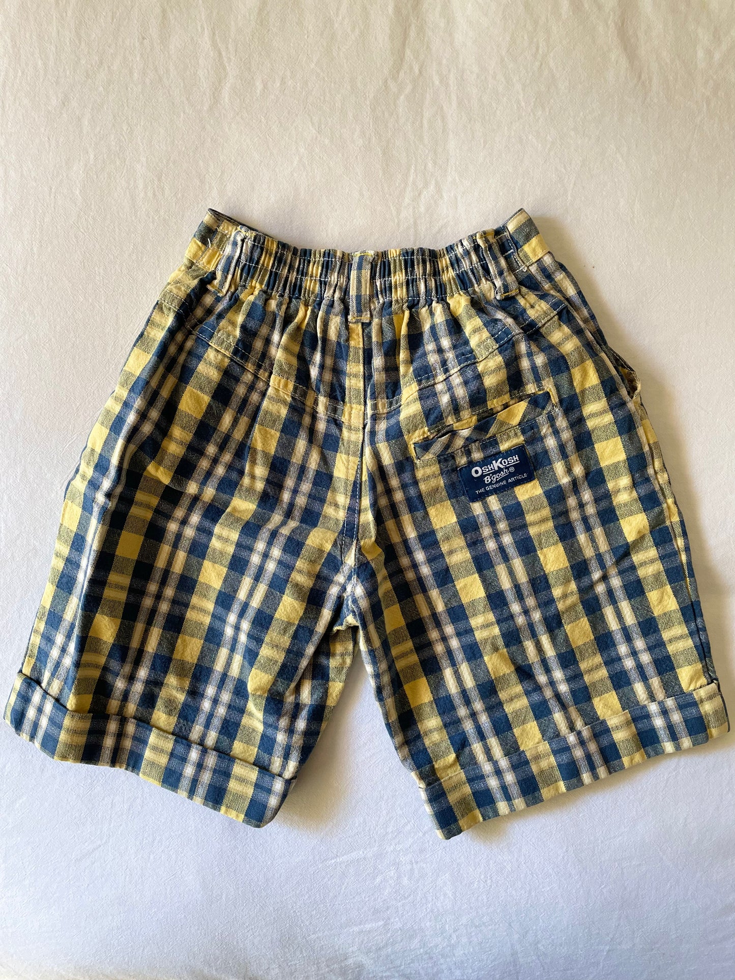 Vintage OshKosh Plaid Shorts