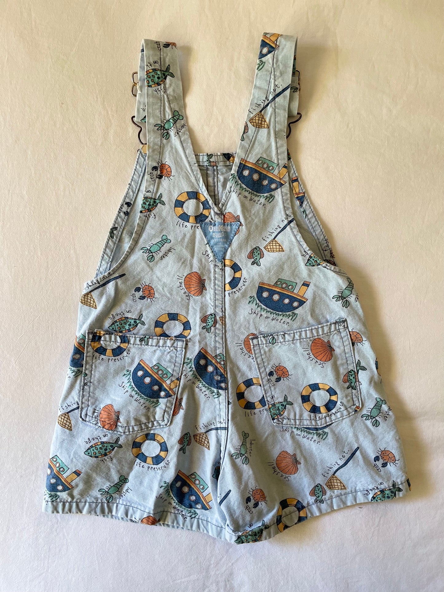 Vintage OshKosh Beach Shortalls