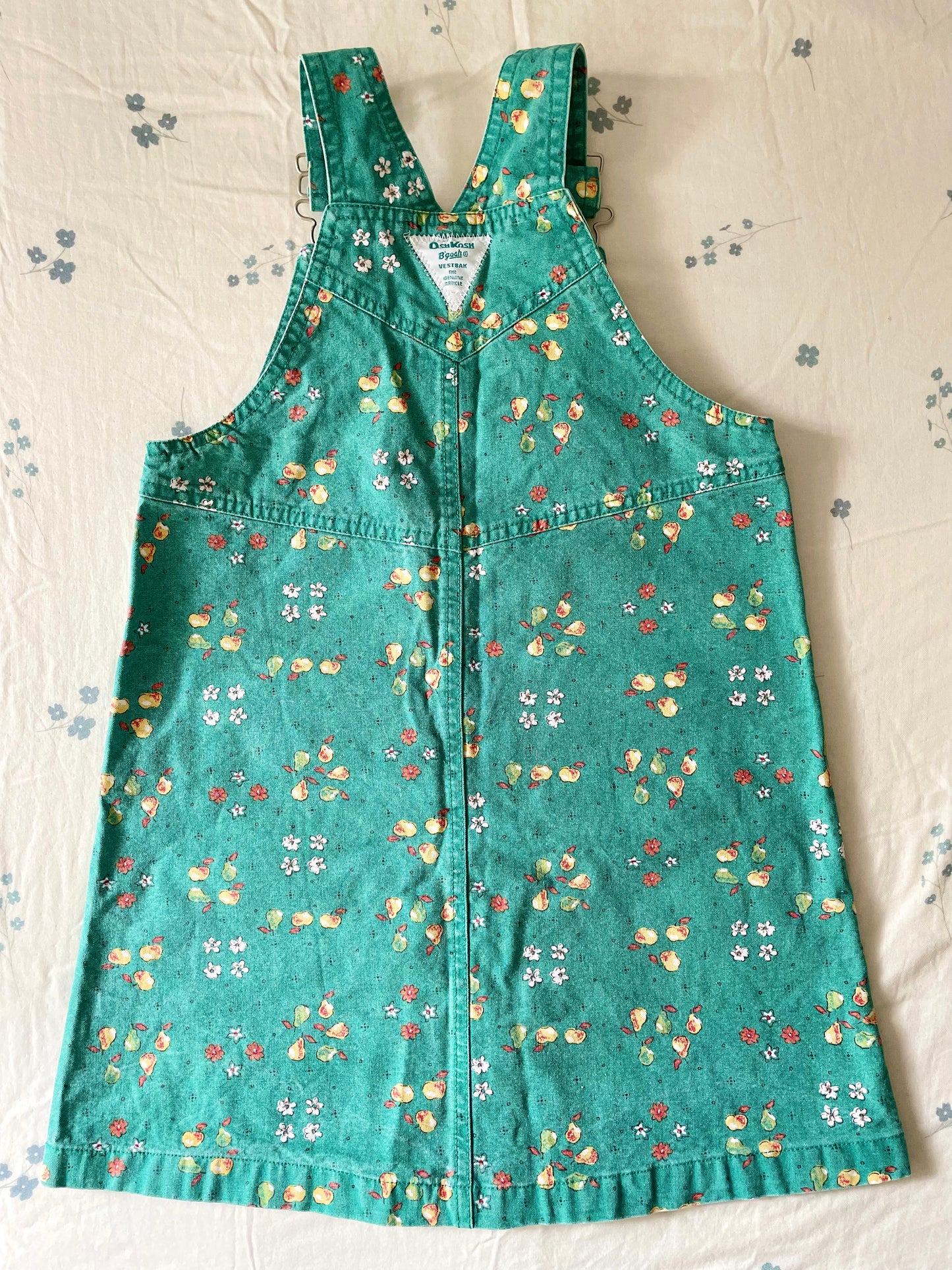 Vintage OshKosh Pear Fruit Pinny