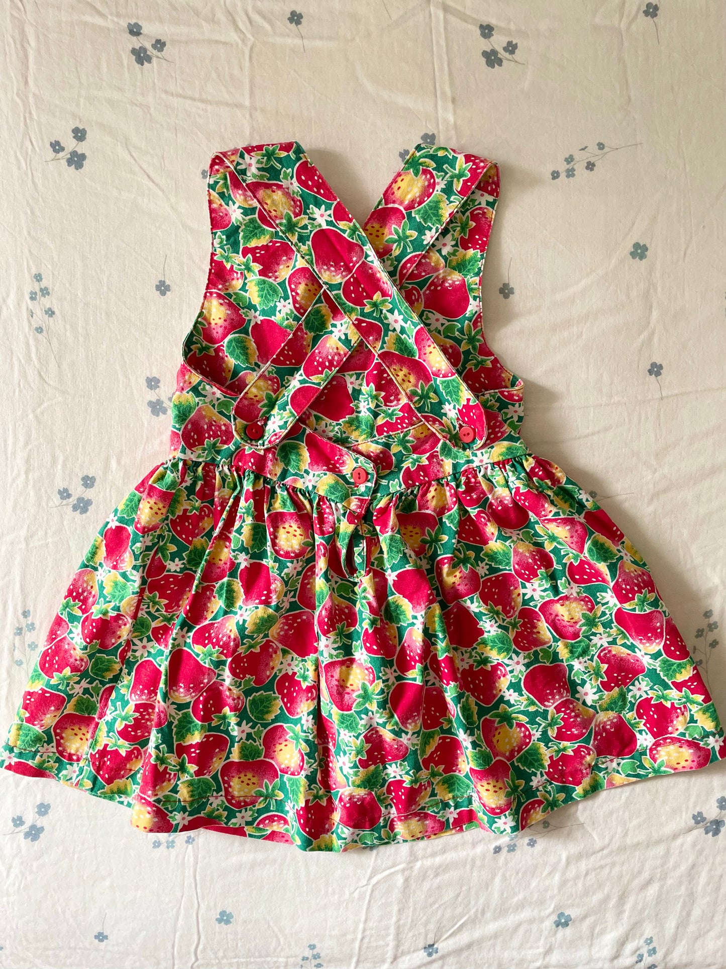 Vintage OshKosh Strawberry Dress