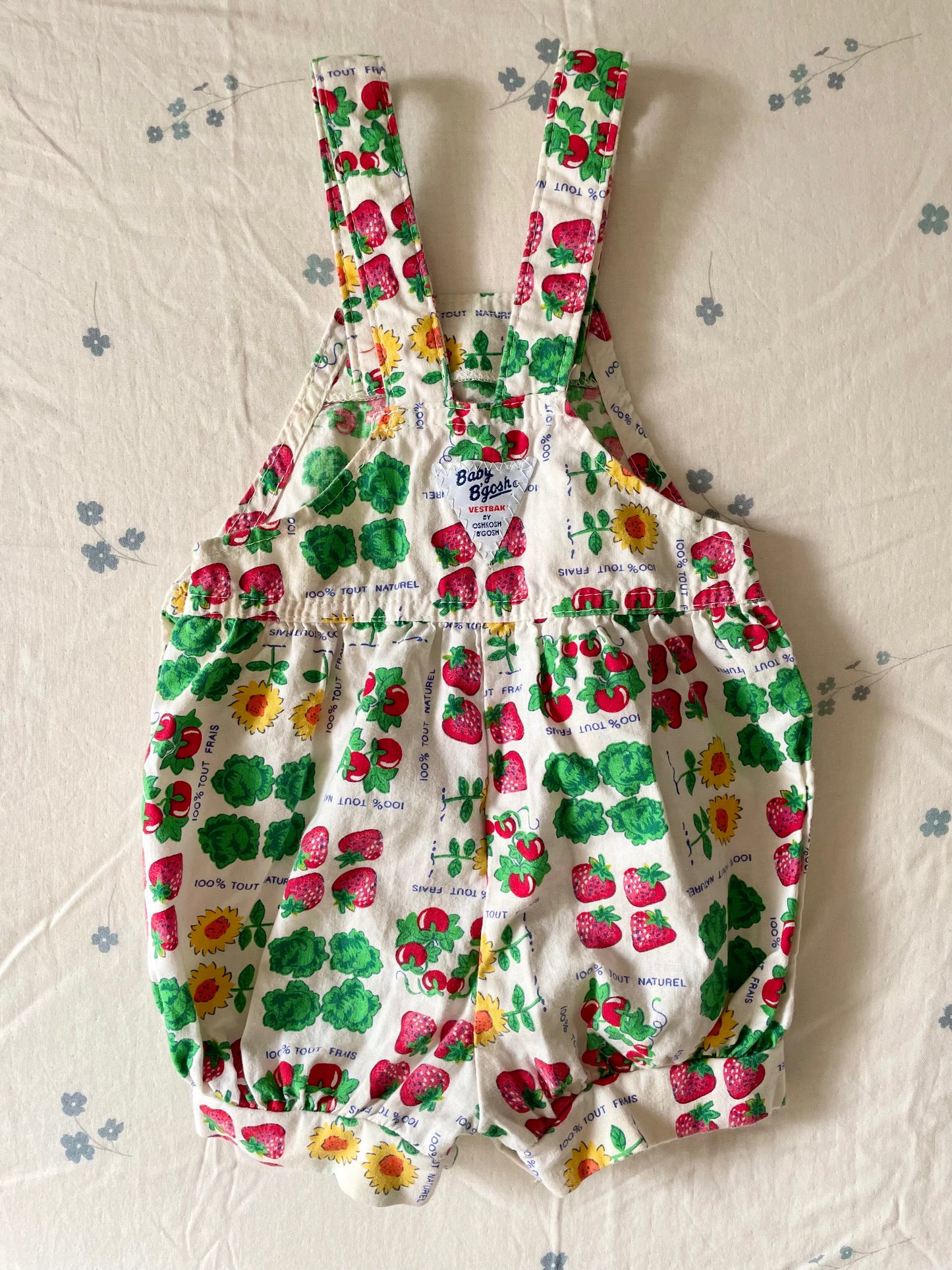 Vintage OshKosh Garden Romper