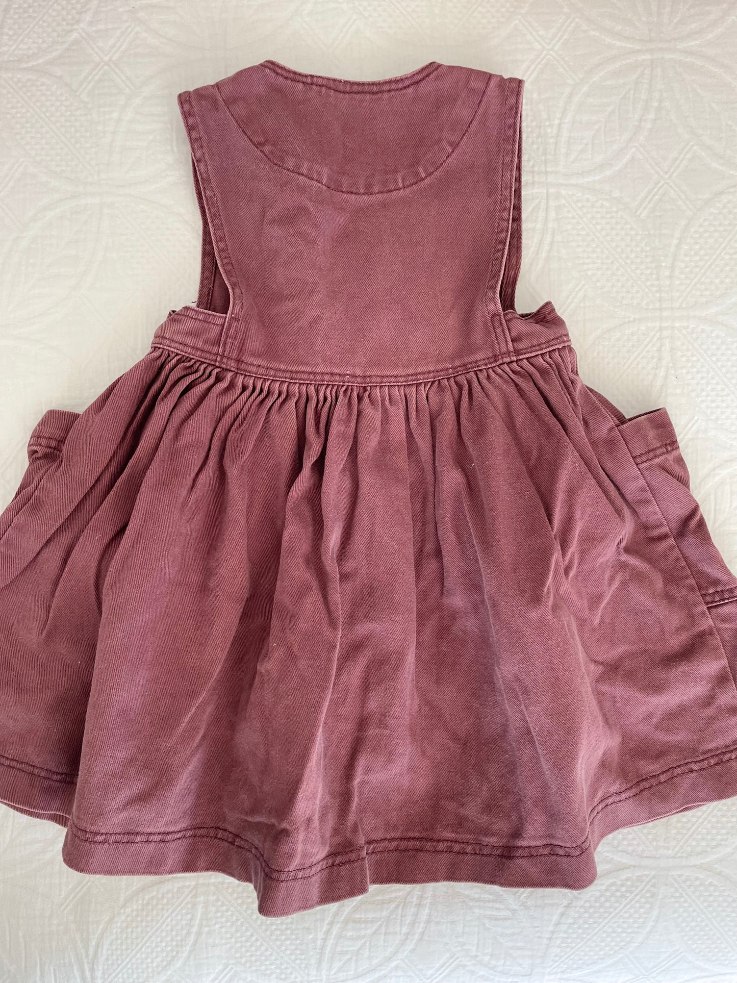 Vintage Winter Plum Dress