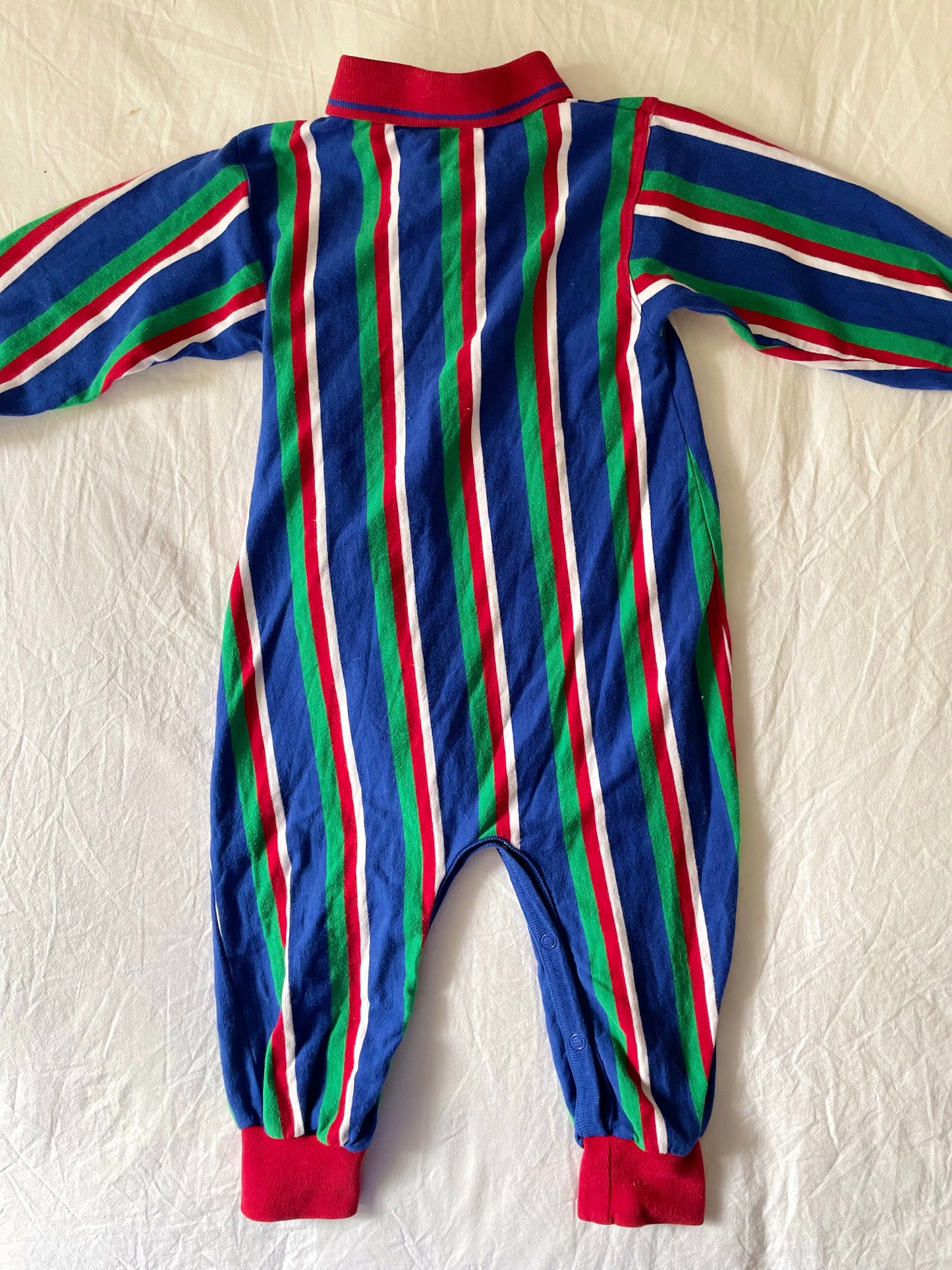 Vintage OshKosh Stripe Romper