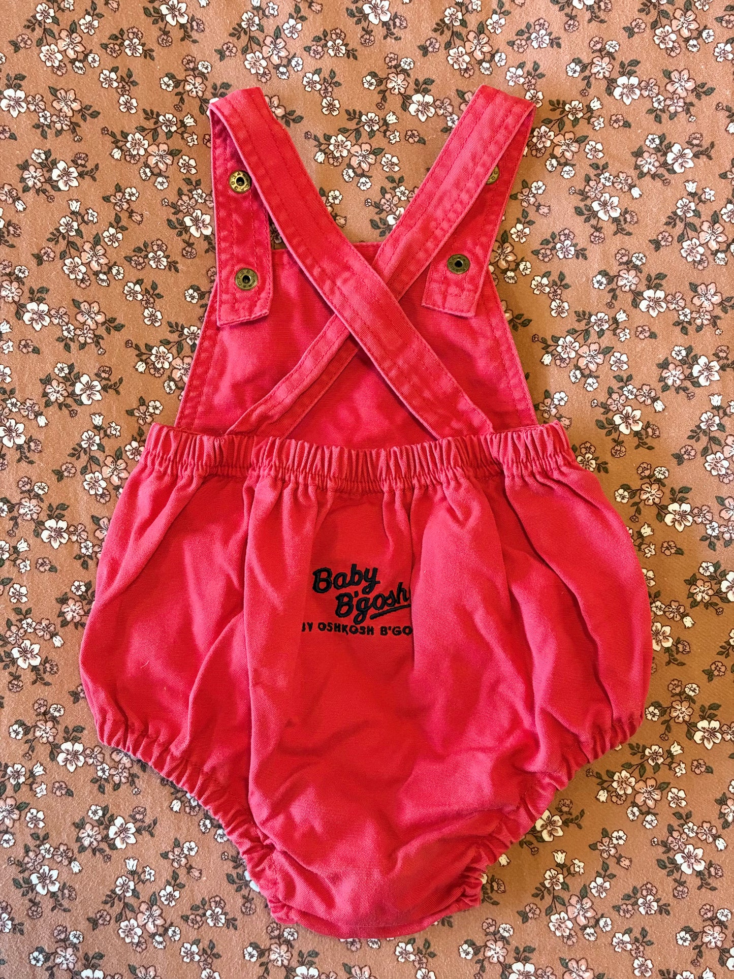 Vintage Red OshKosh Bubble