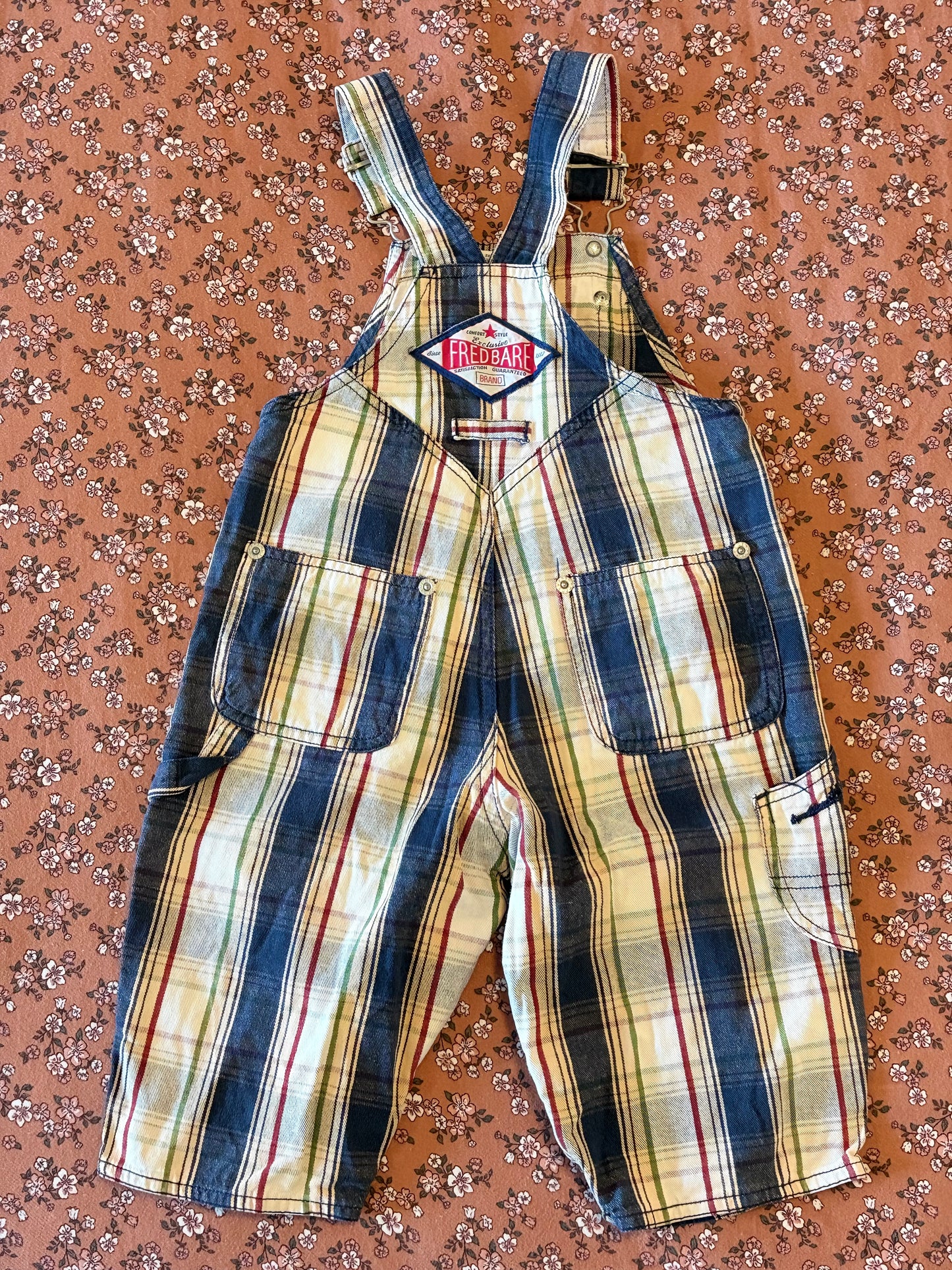Vintage Fred Bare Rainbow Overalls