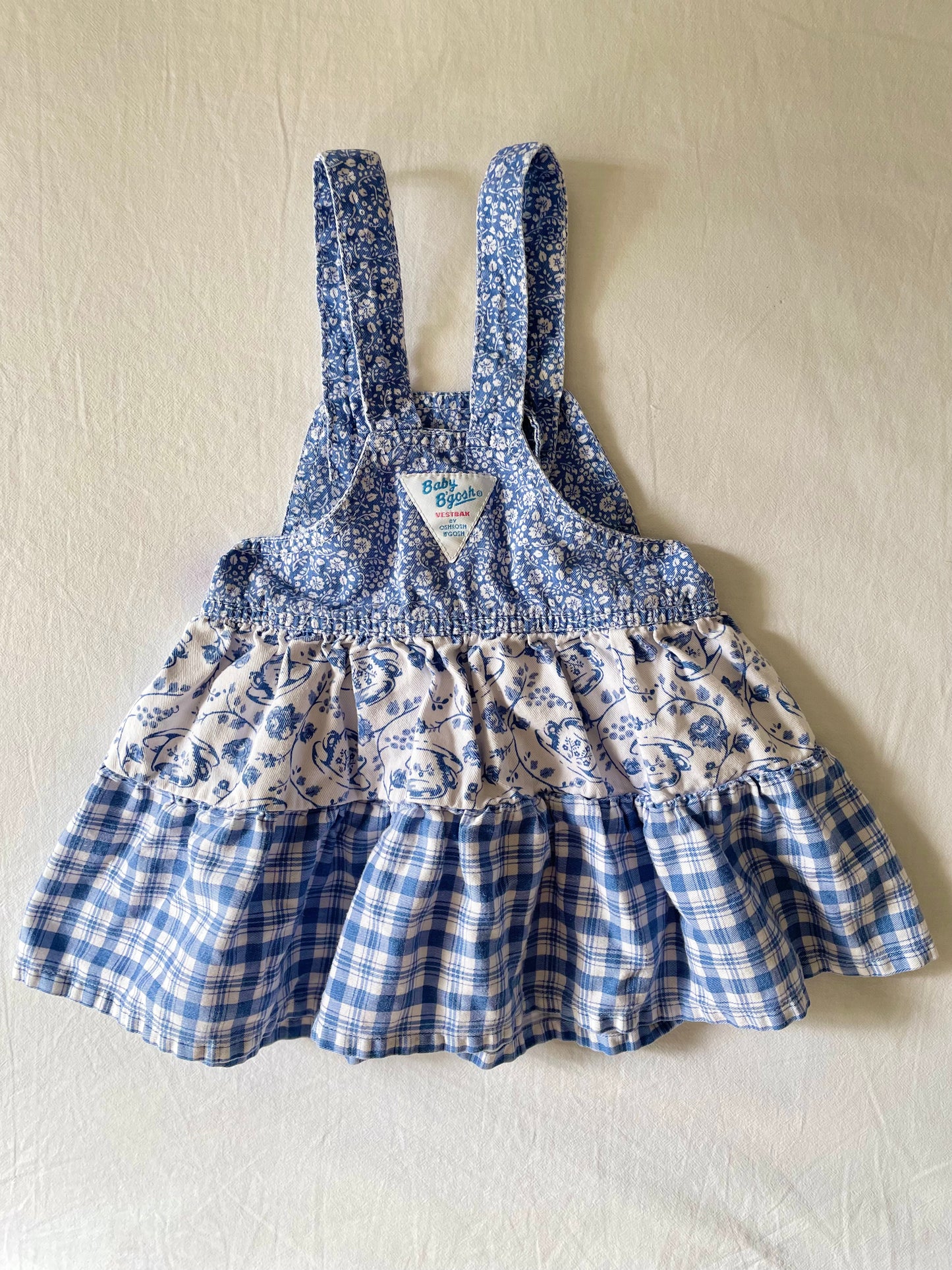 Vintage OshKosh Teacup Pinny
