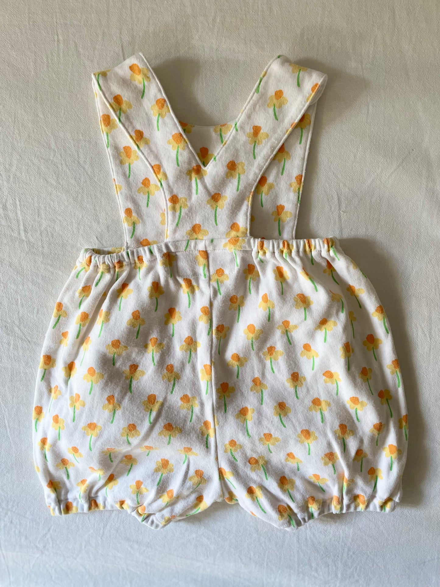 Vintage Daffodil Romper