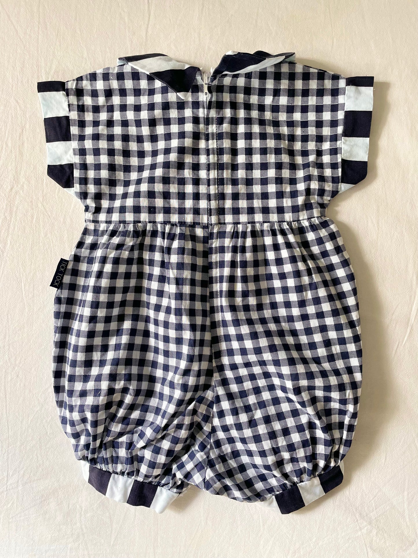 Vintage Gingham Romper