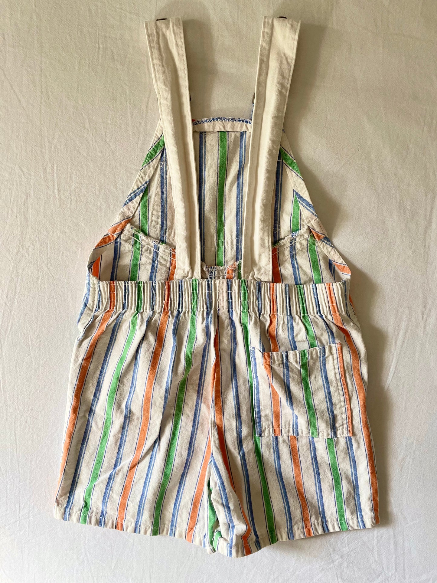 Vintage OshKosh Stripe Shortalls