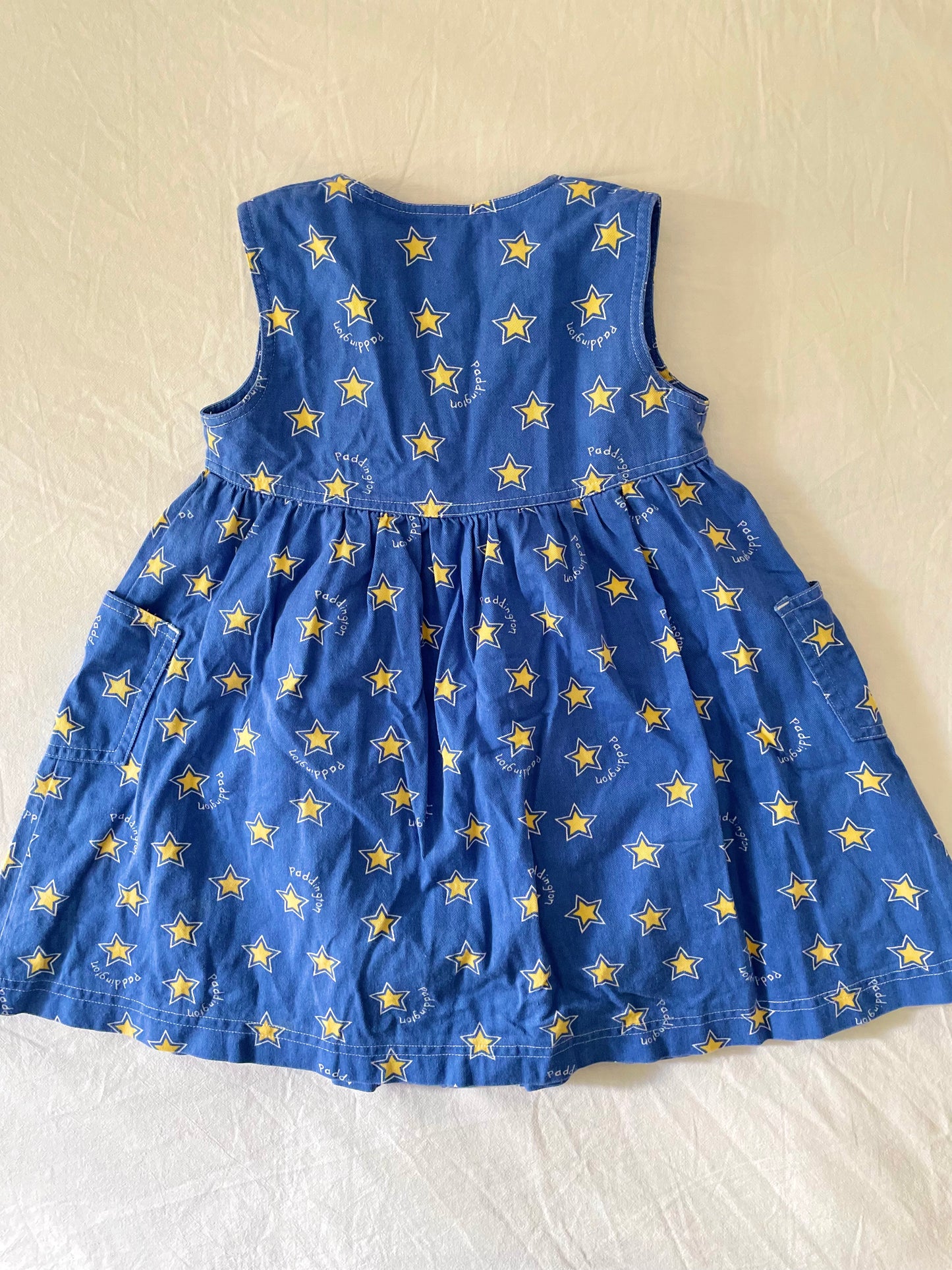 Vintage Paddington Bear Star Dress