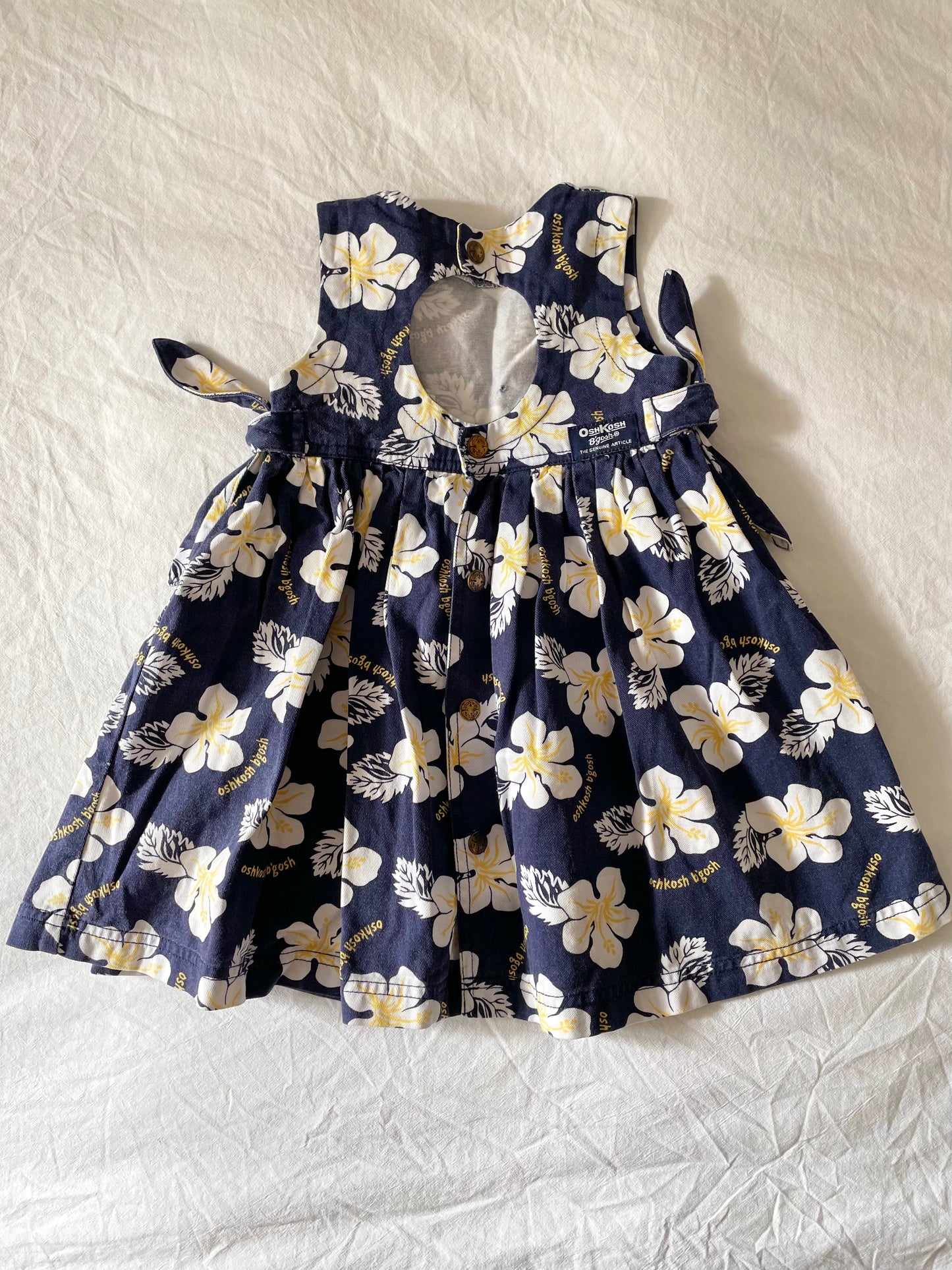 Vintage Floral OshKosh Dress