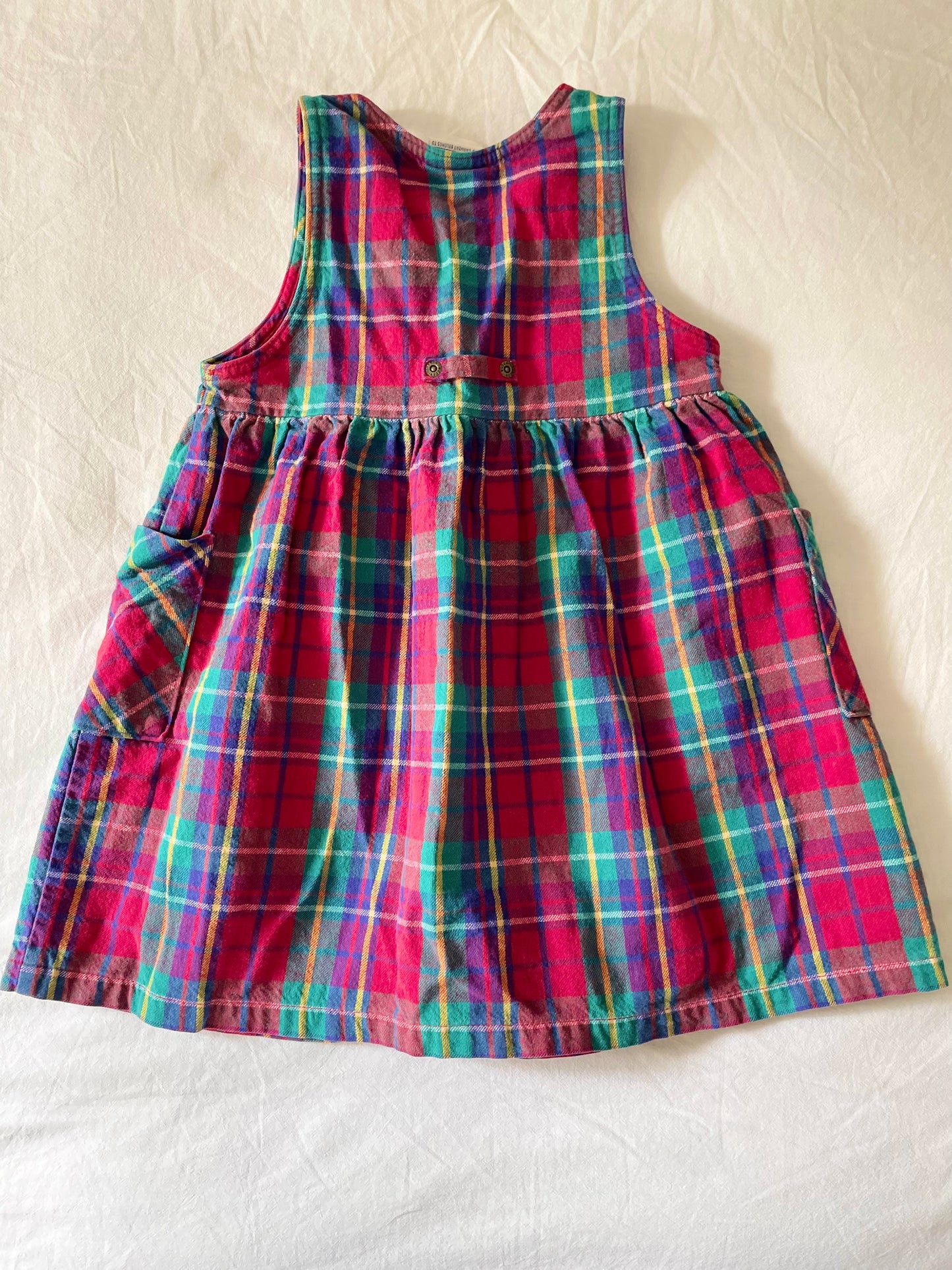 Vintage Rainbow OshKosh Dress