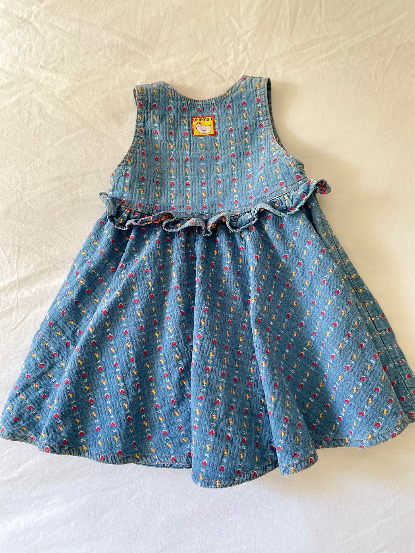 Vintage OshKosh Patterned Dress