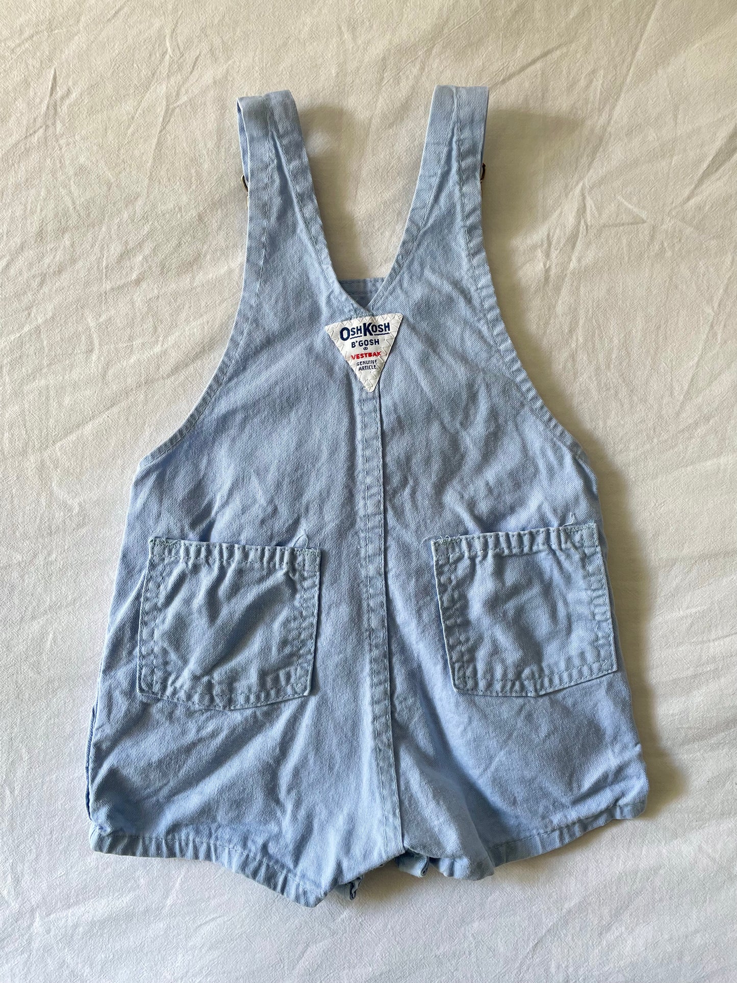 Periwinkle Vintage OshKosh Shortalls