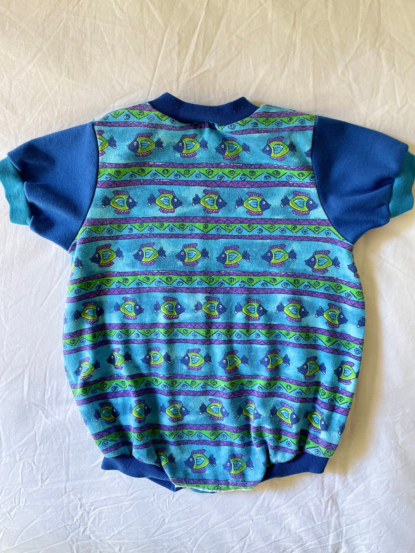 Vintage Healthtex Fishy Bubble Romper
