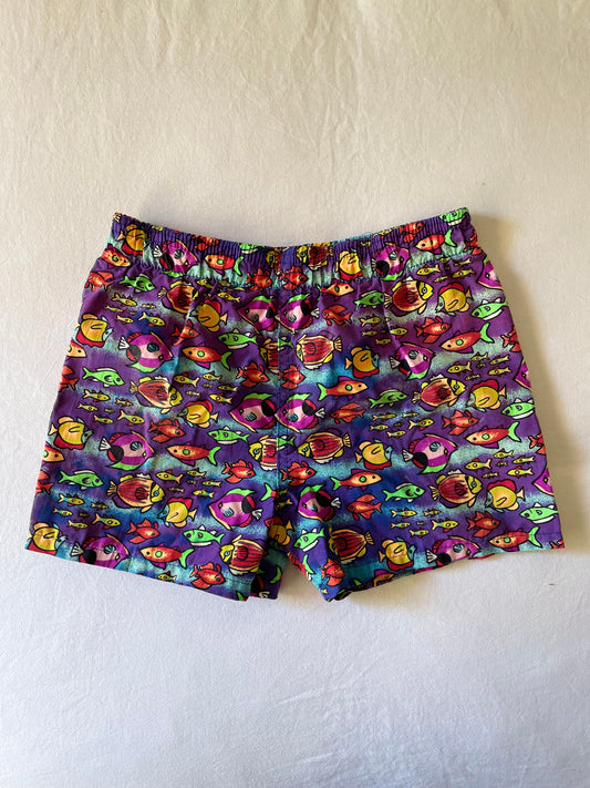 Vintage OshKosh Fish Surf Shorts