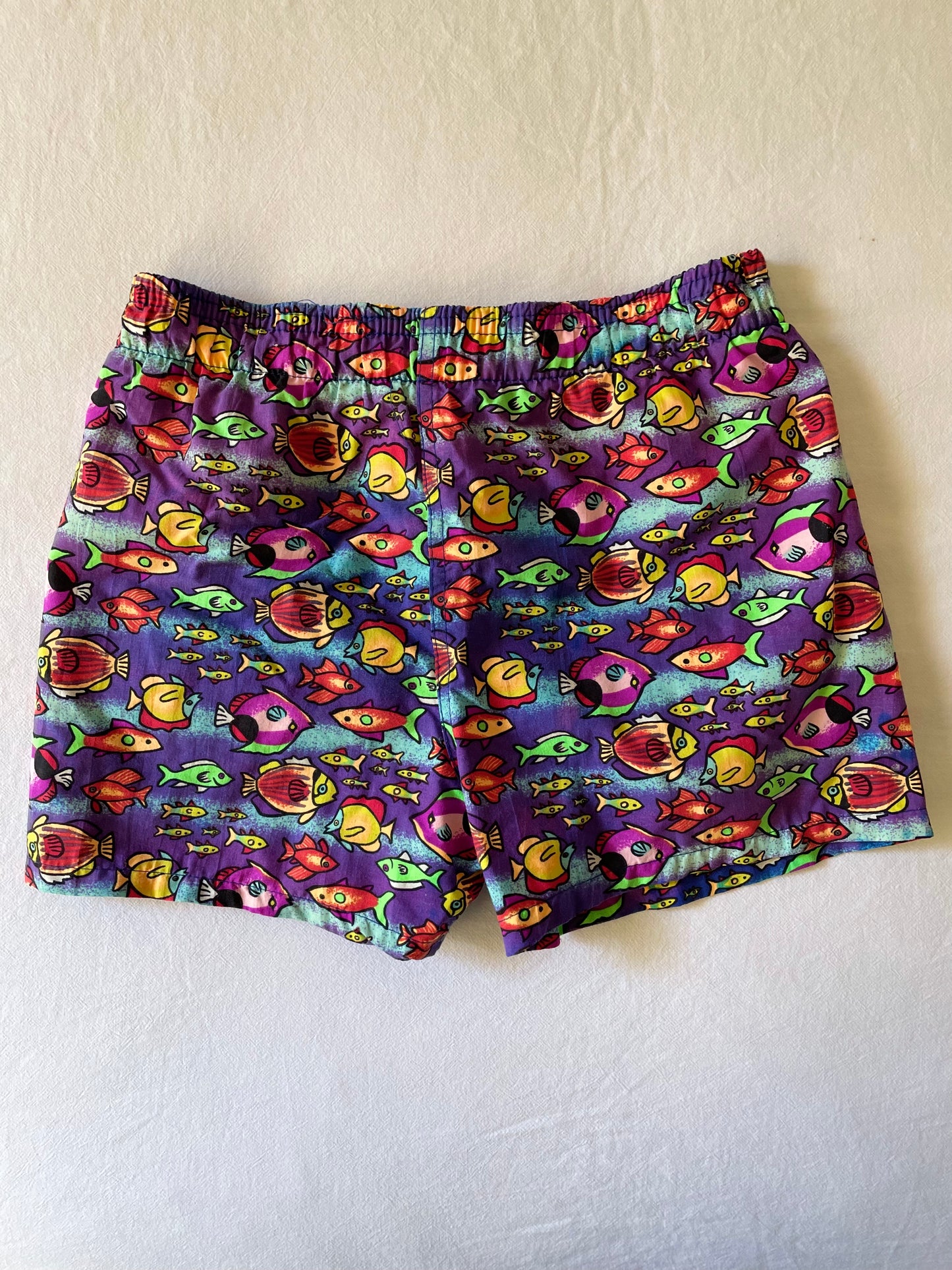 Vintage OshKosh Fish Surf Shorts