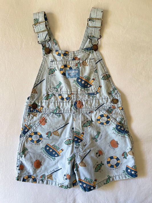 Vintage OshKosh Beach Shortalls