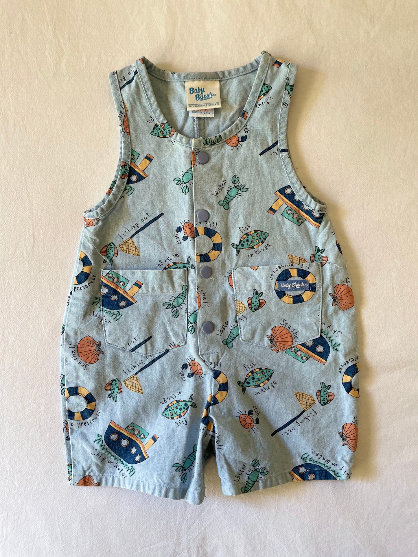 Vintage OshKosh Beach Romper