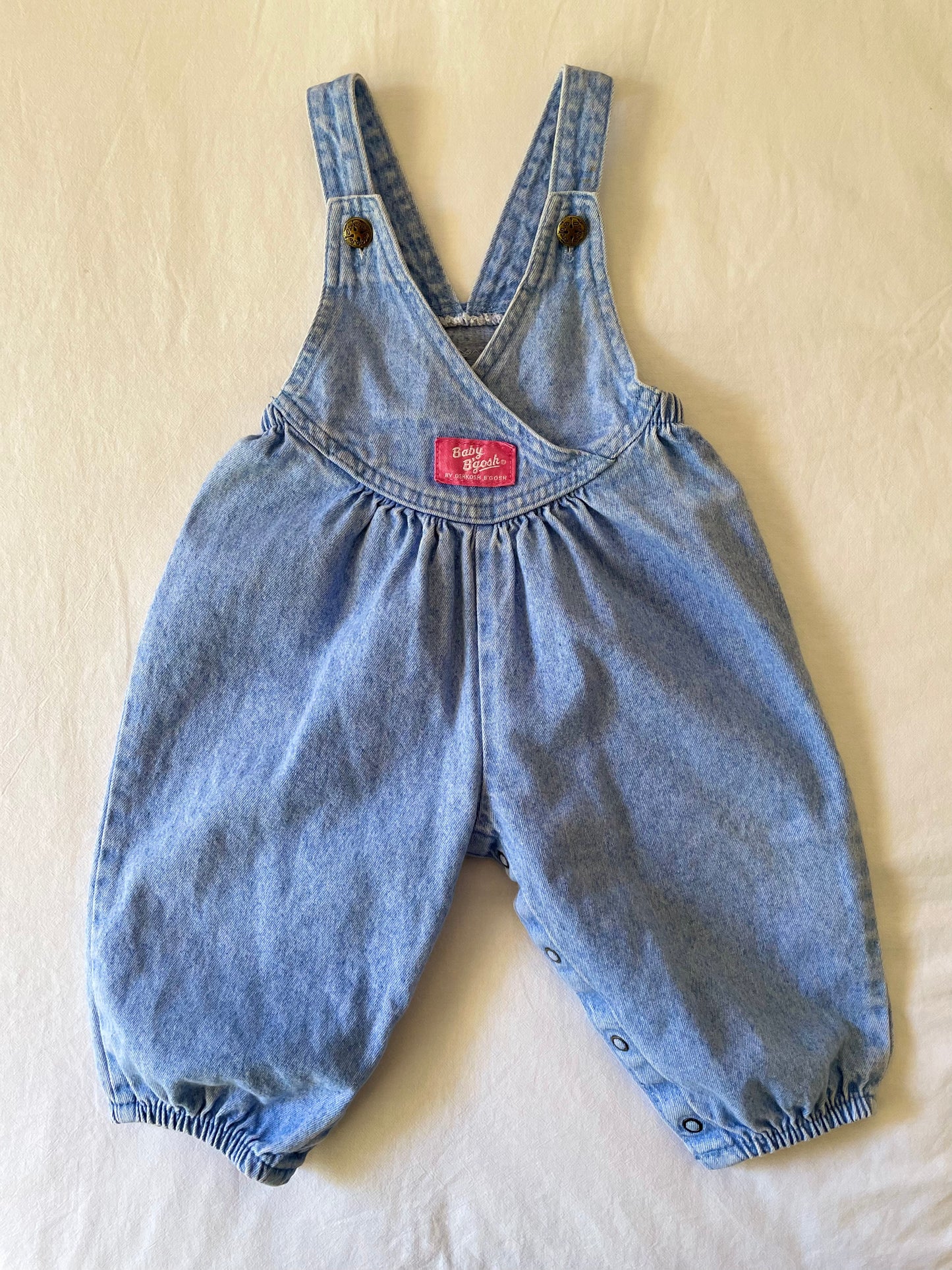 Vintage OshKosh Cross-Front Overalls