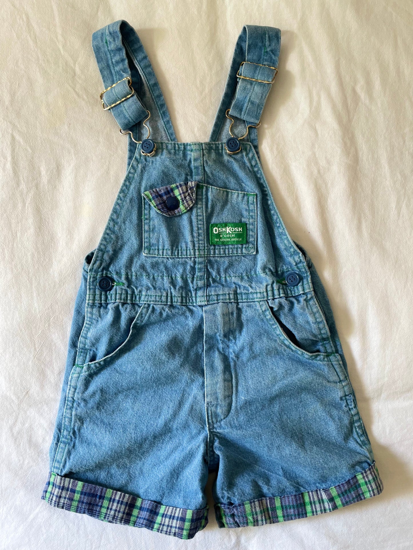 Vintage OshKosh Denim Shortalls