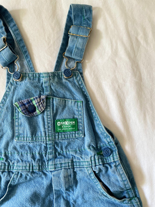 Vintage OshKosh Denim Shortalls