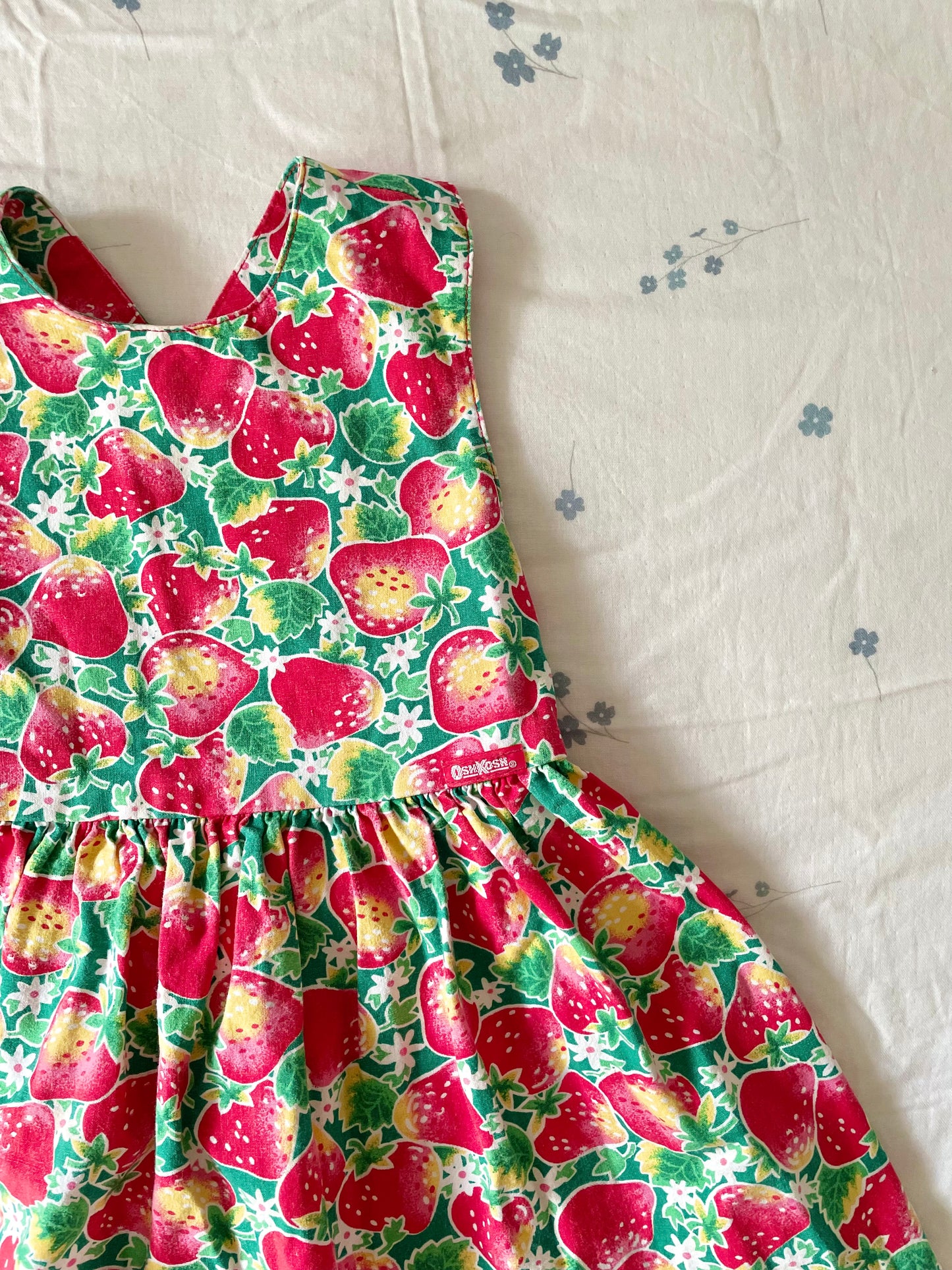 Vintage OshKosh Strawberry Dress