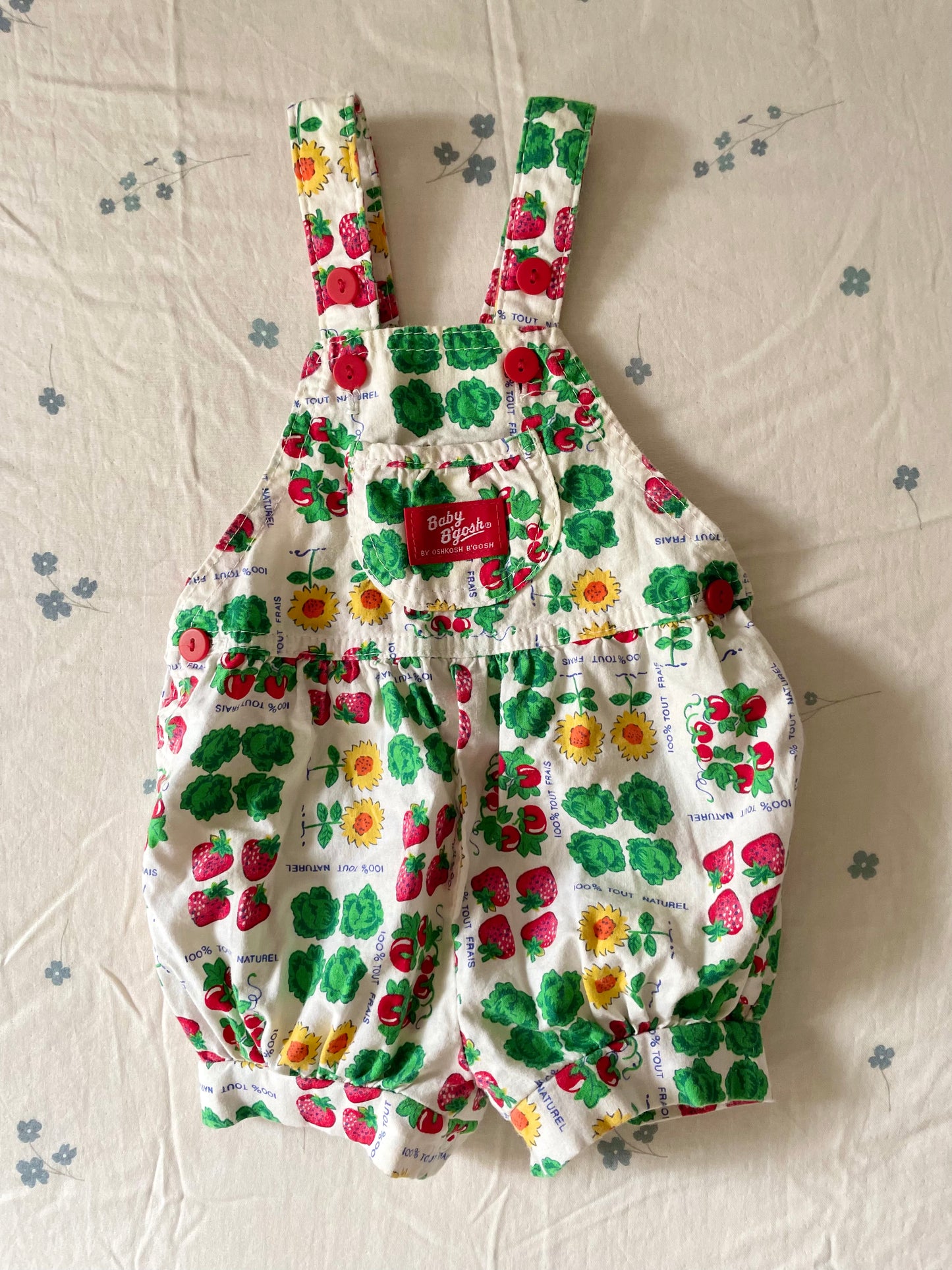 Vintage OshKosh Garden Romper