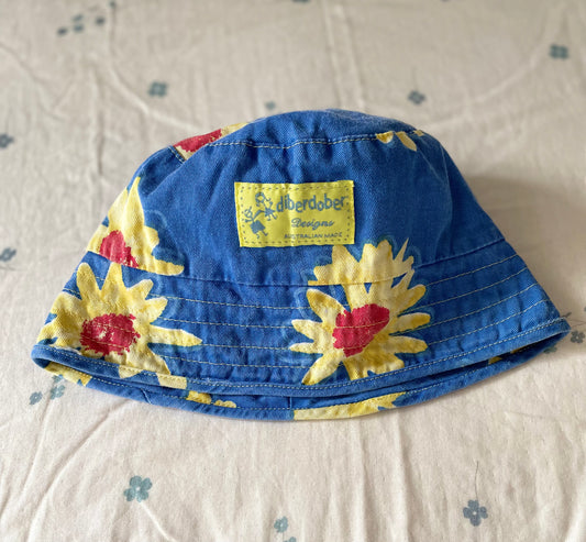 Vintage Aussie Designed Floral Bucket Hat