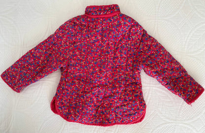 Vintage Quilted Floral Jacket