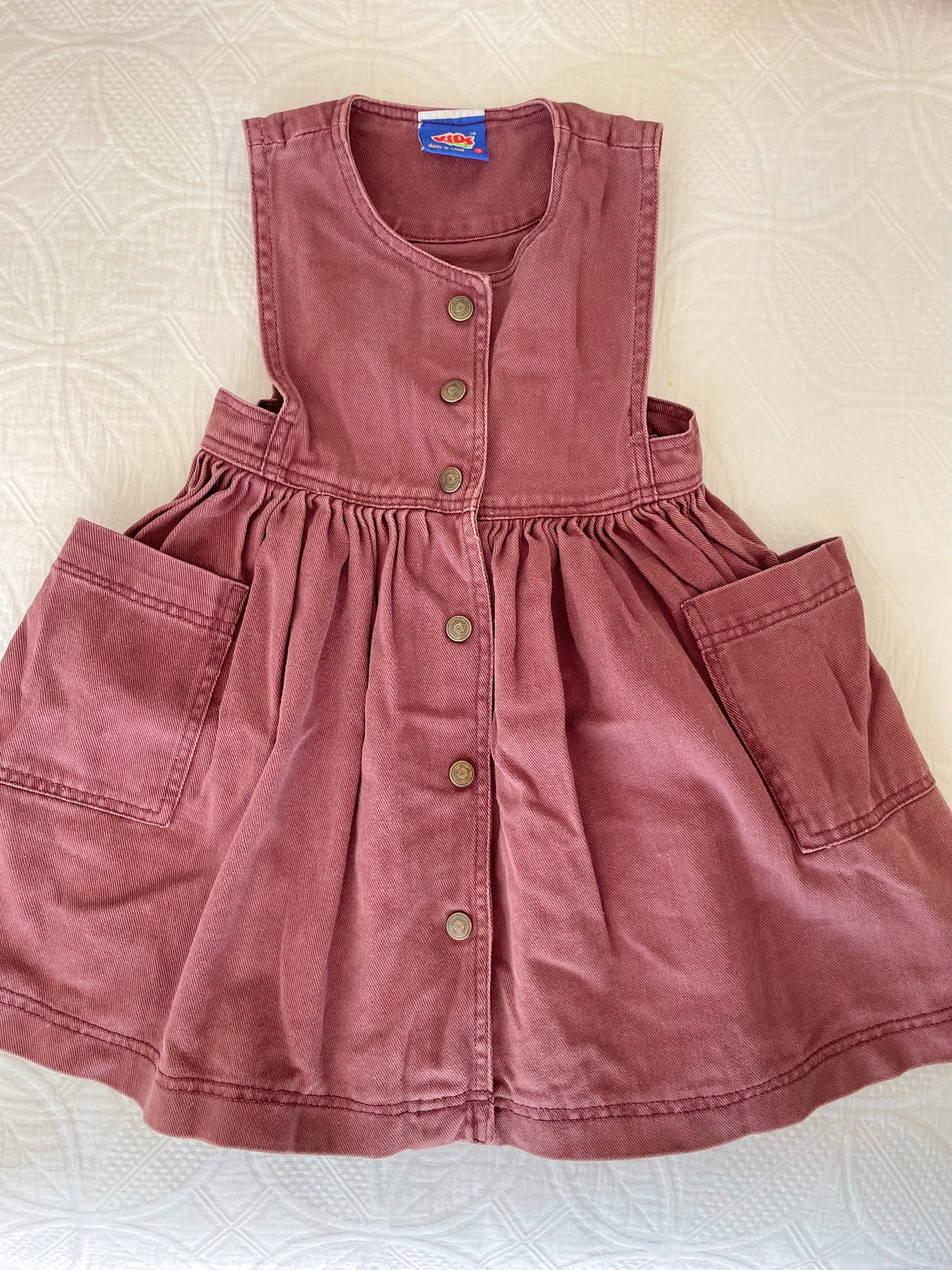 Vintage Winter Plum Dress