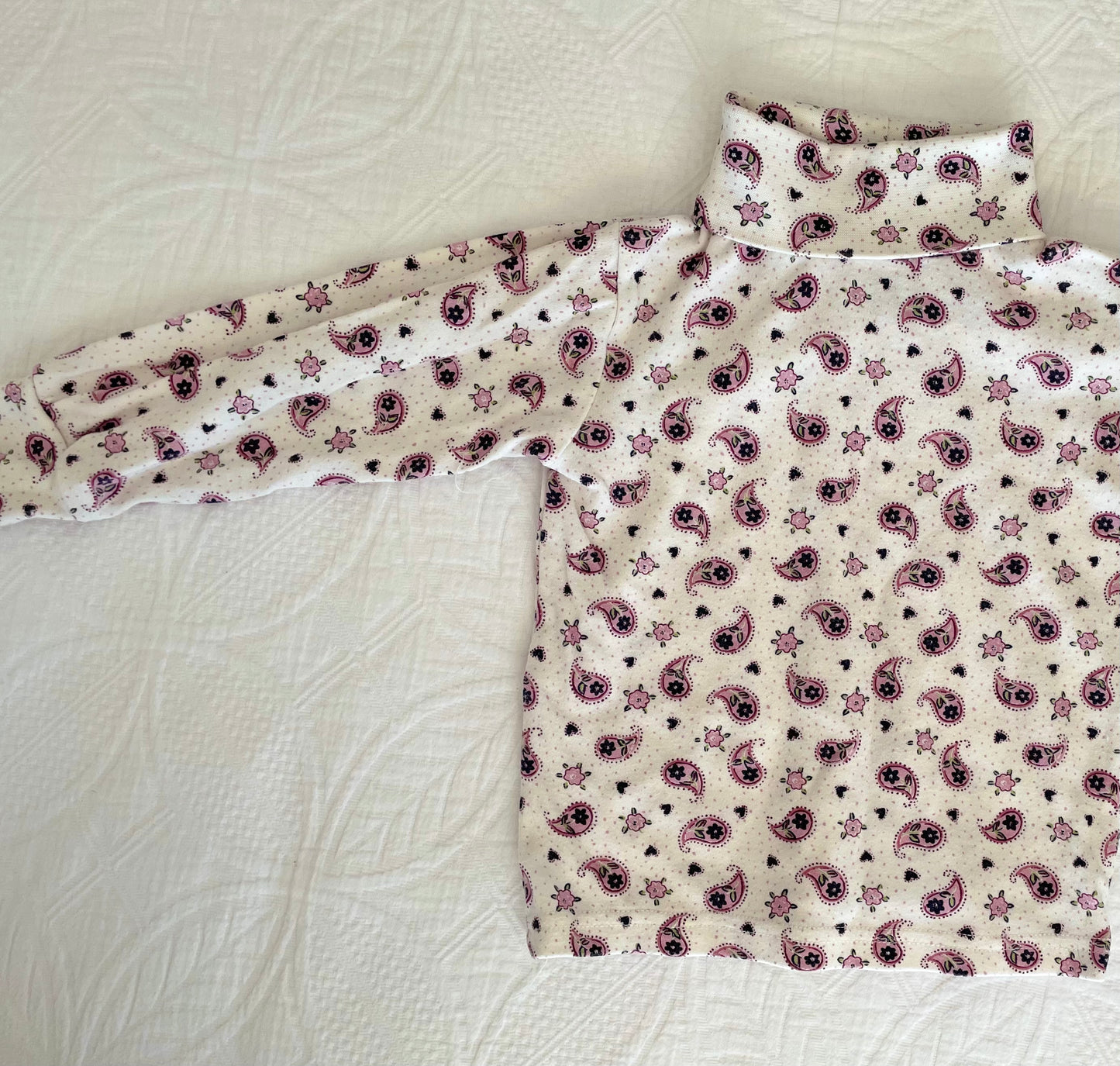 Vintage Paisly Plum Skivvy