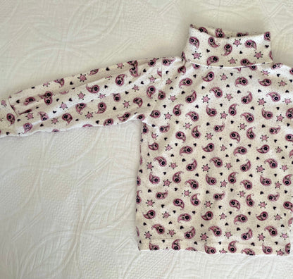 Vintage Paisly Plum Skivvy