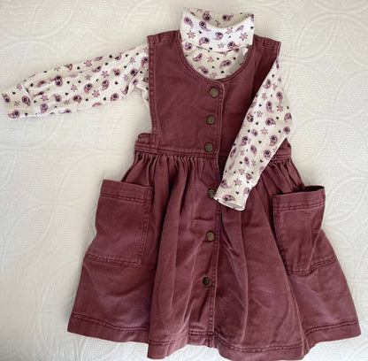 Vintage Paisly Plum Skivvy