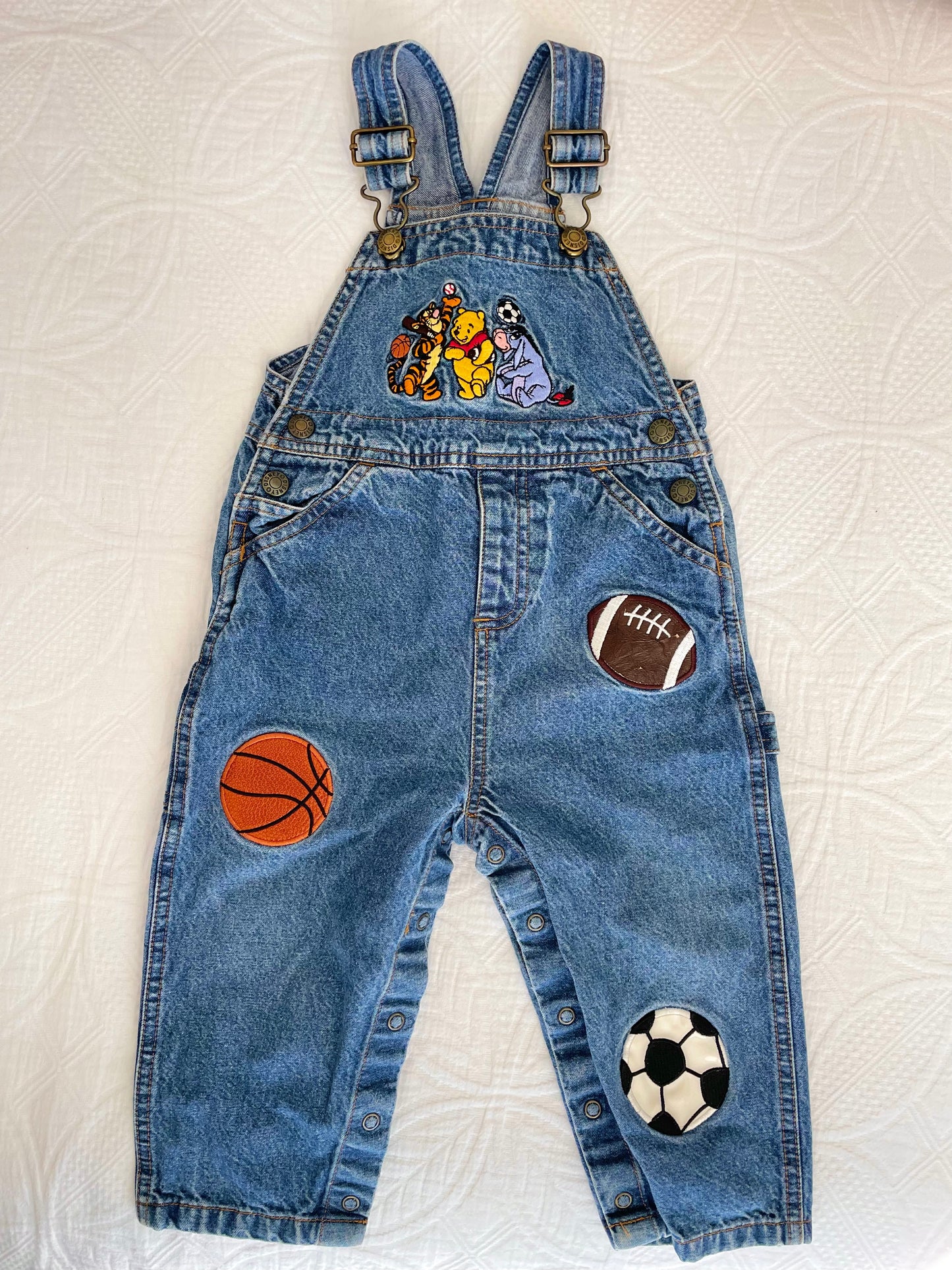 Vintage Winnie the Pooh Overalls