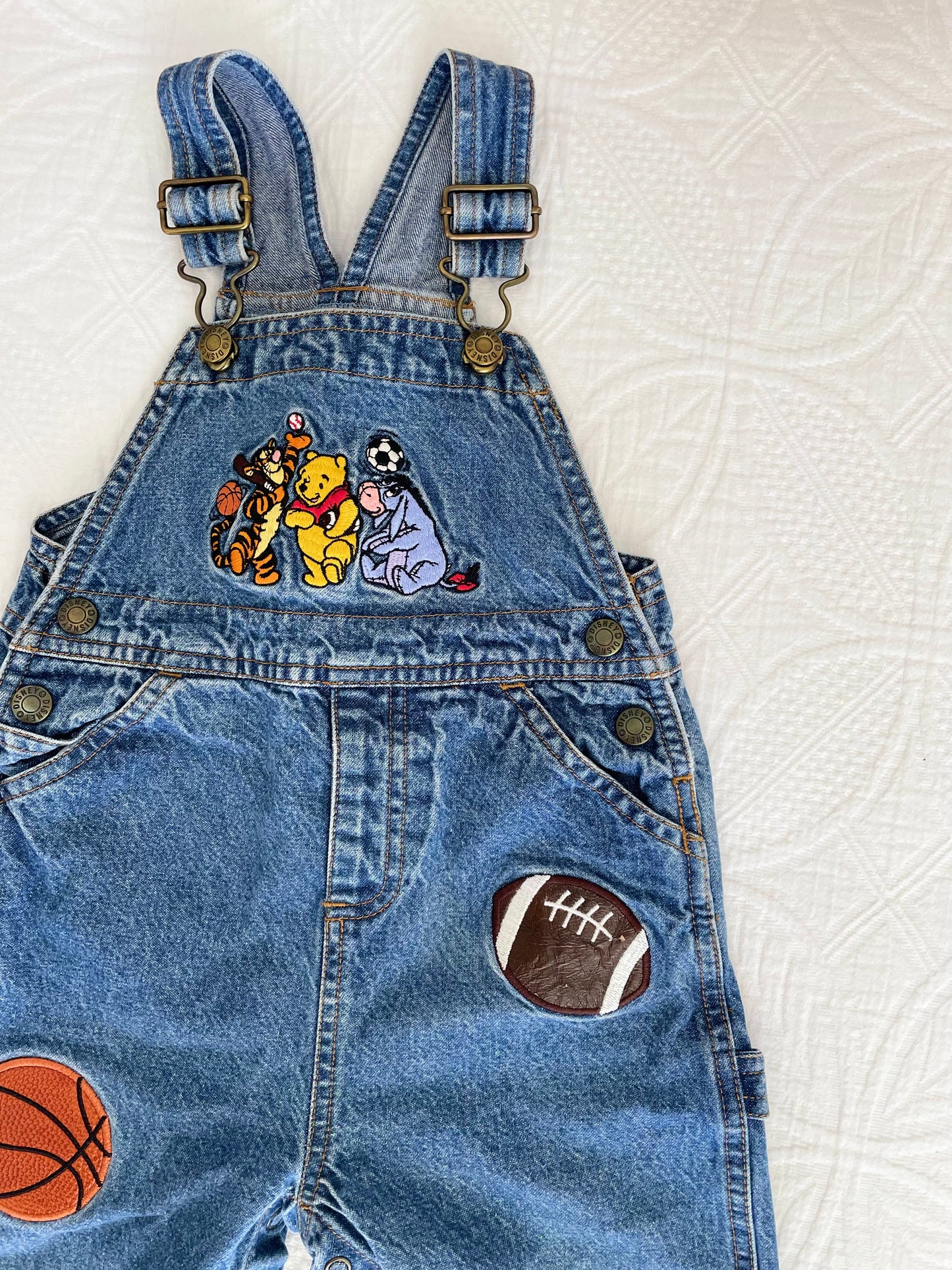 Vintage Winnie the Pooh Overalls