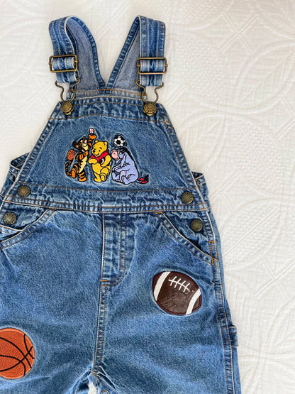 Vintage Winnie the Pooh Overalls