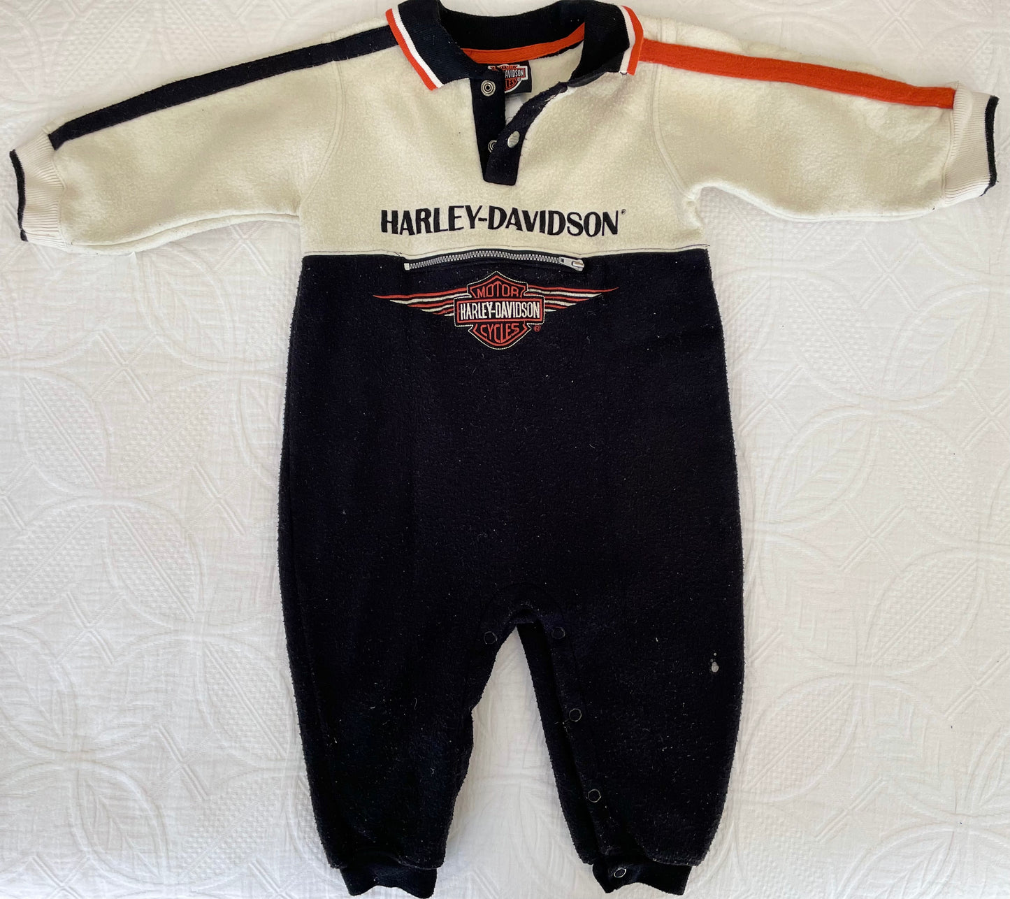 Vintage Harley Davidson Romper