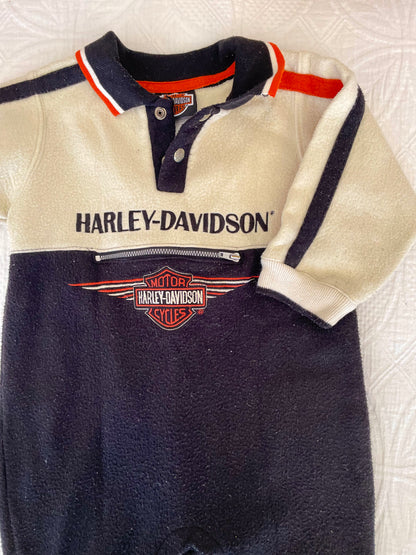 Vintage Harley Davidson Romper