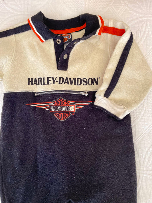 Vintage Harley Davidson Romper