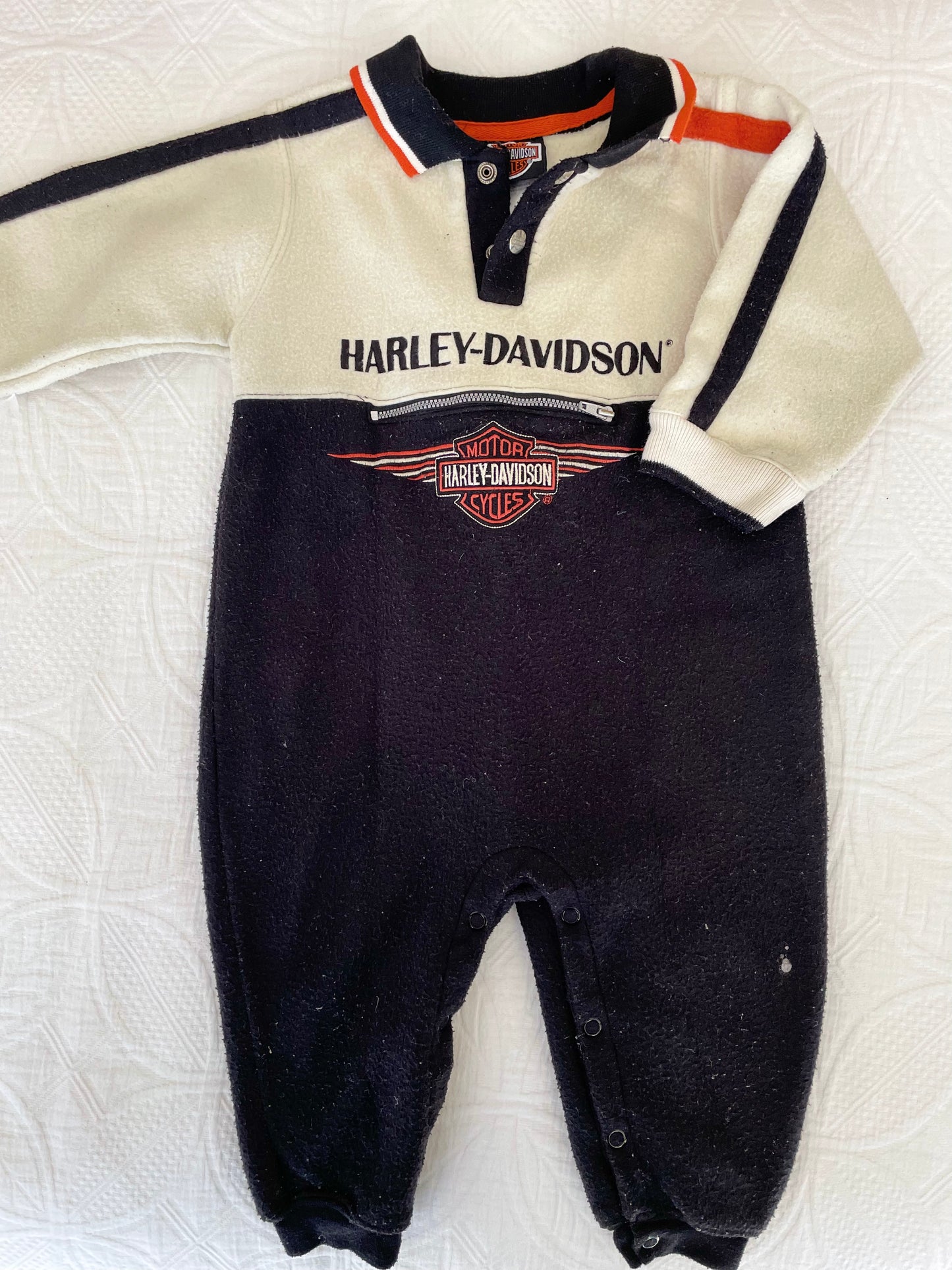 Vintage Harley Davidson Romper