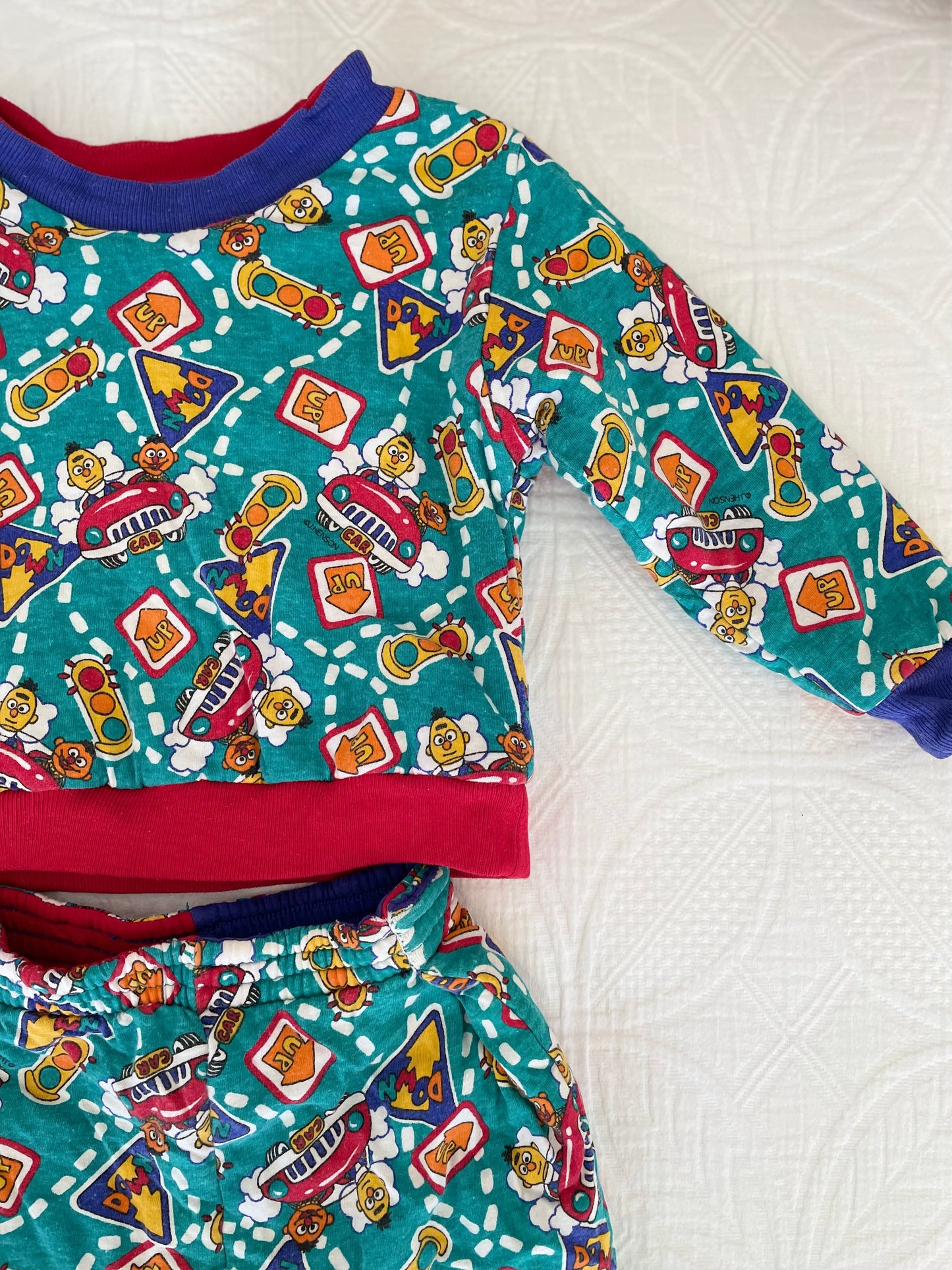 Vintage Reversible Sesame Street Tracksuit