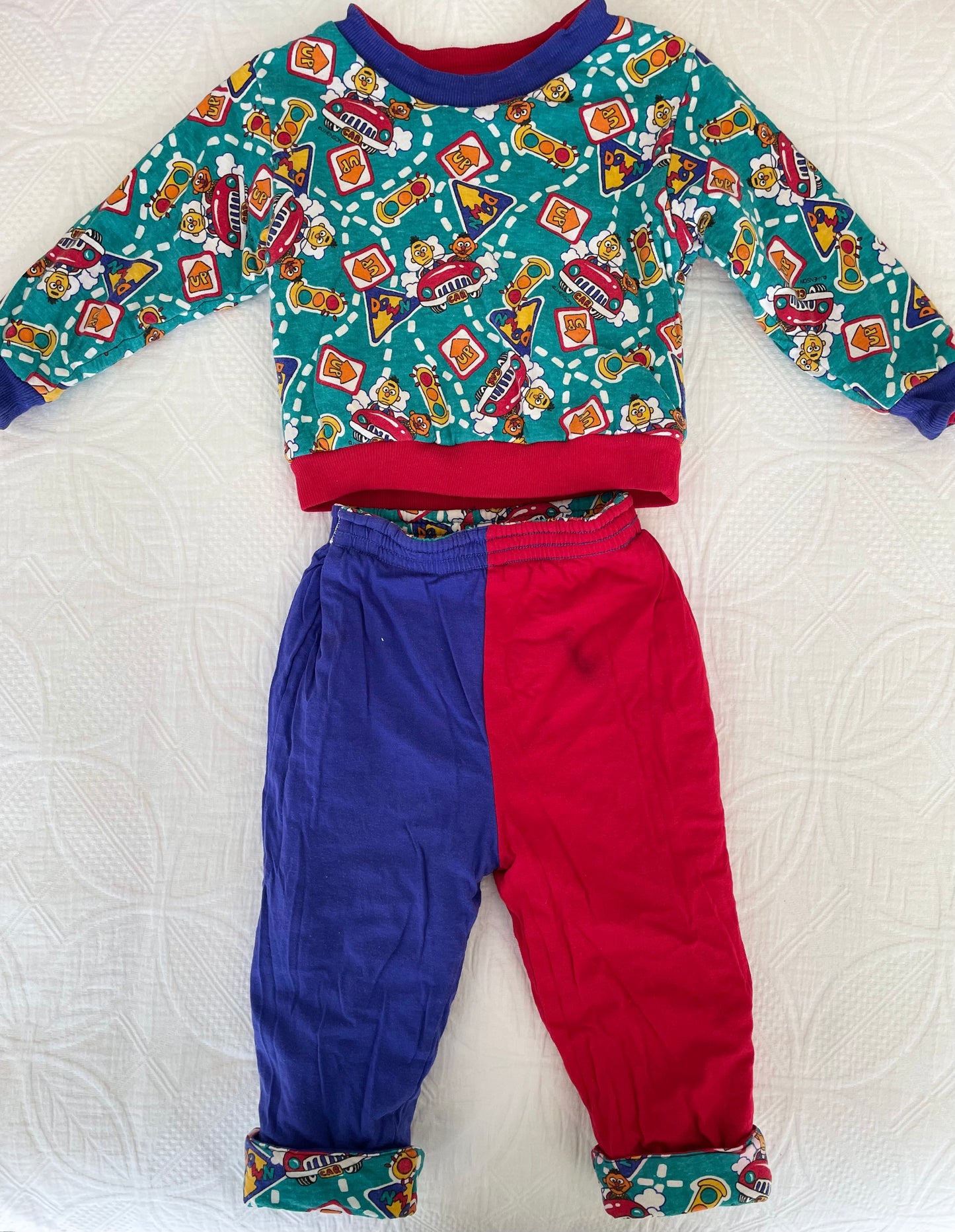 Vintage Reversible Sesame Street Tracksuit