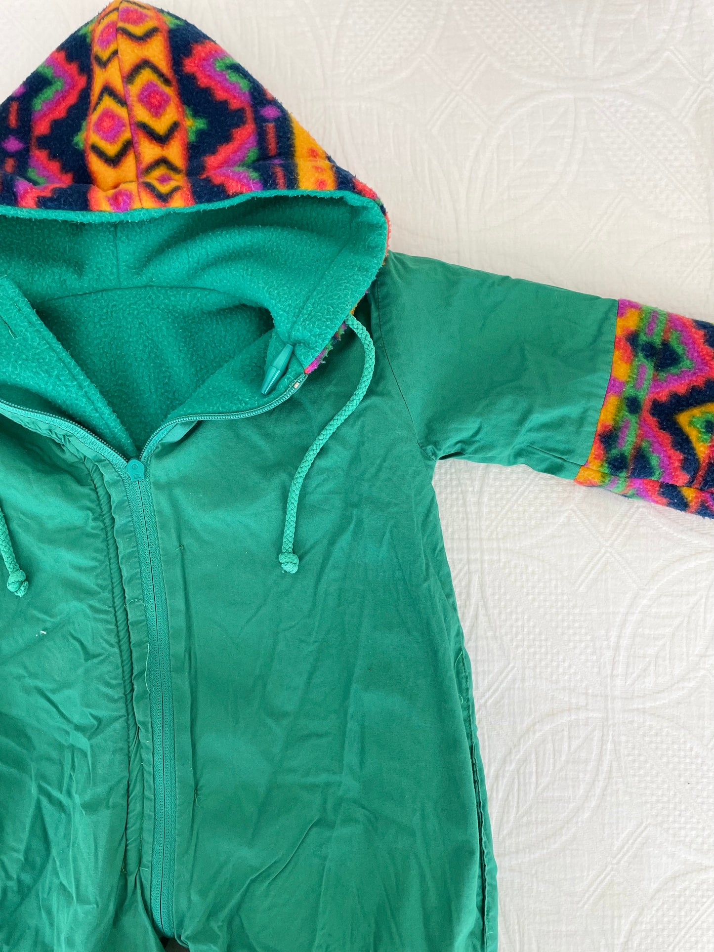 Vintage Surf Print Onesuit