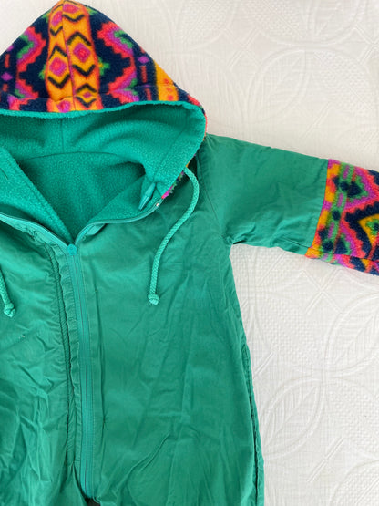 Vintage Surf Print Onesuit