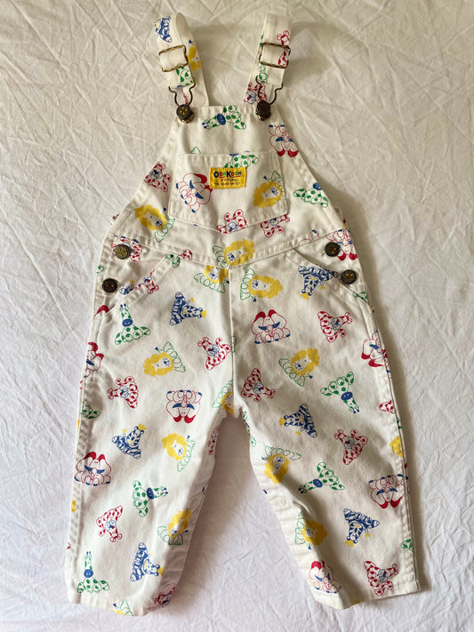 Vintage OshKosh Rainbow Safari Overalls