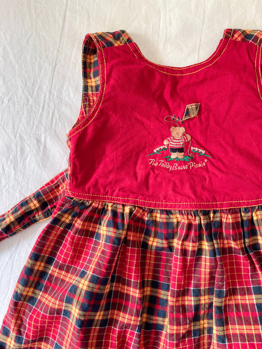 Vintage Teddy Bears' Picnic Dress