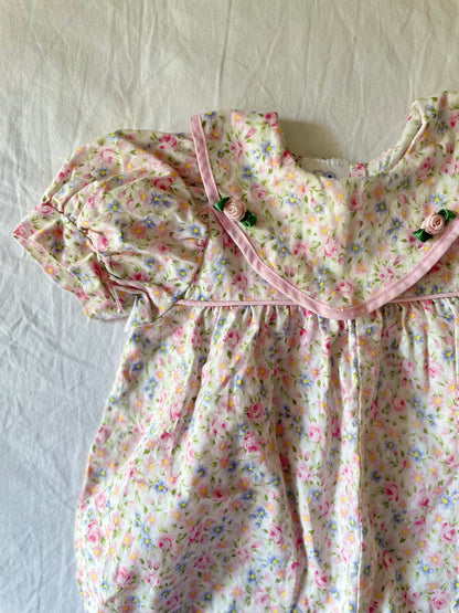 Vintage Floral Romper