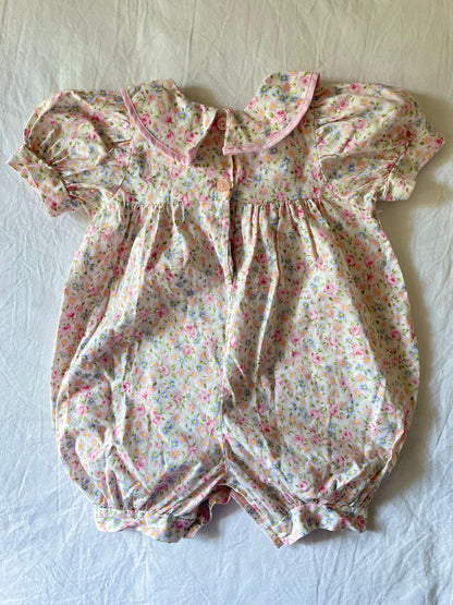 Vintage Floral Romper