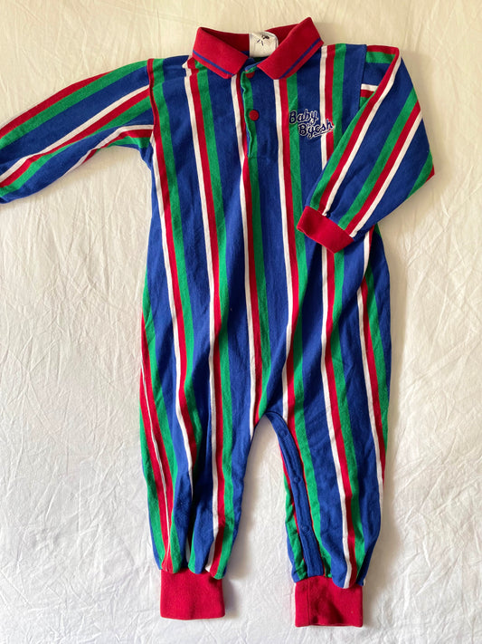 Vintage OshKosh Stripe Romper